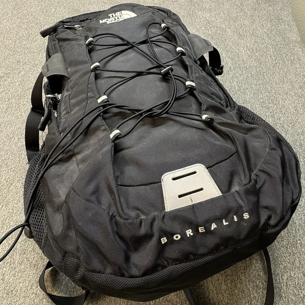 THE NORTH FACE Borealis Commuter Laptop Backpack School Travel Hiking Bag Black